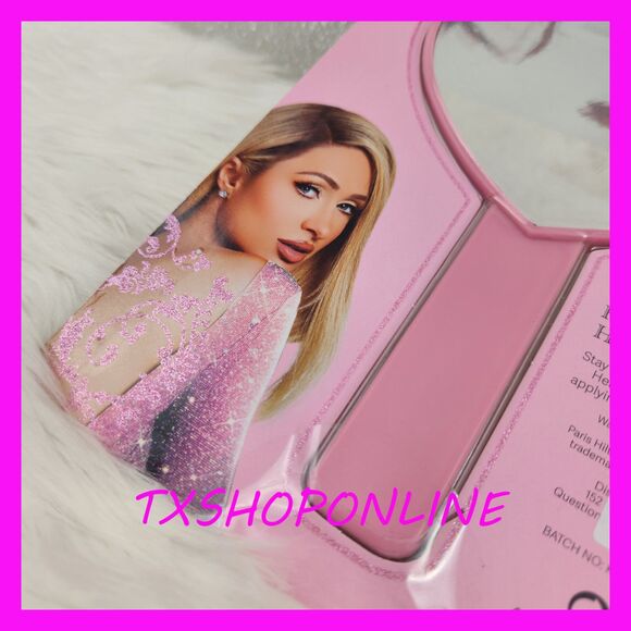 💗💟Paris Hilton Rhinestone heart handheld mirror NEW 💟💗 - Picture 4 of 7
